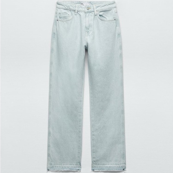 Zara High Rise Jeans - Picture 1 of 4